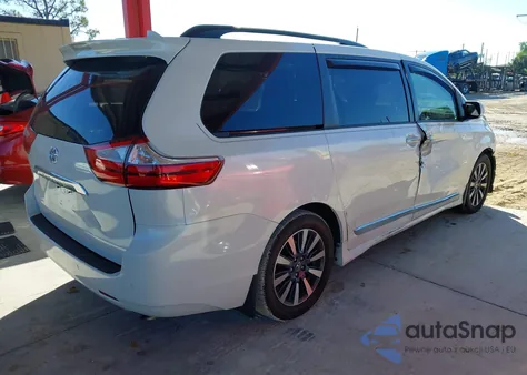 2018 Toyota Sienna Limited Premium 7 Passenger из США, поврежденный, VIN 5TDYZ3DC2JS954794